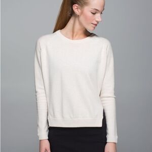 Lululemon Bhakti Life Sweater Pima Cotton Size Small